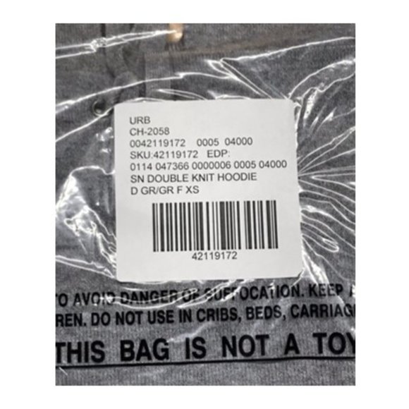 UO Silence + Noise Double Knit Hoodie NWT - Picture 4 of 4